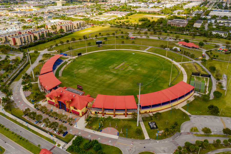 The Central Broward Park and Broward County Stadium, a large county park and the only cricket stadium in Lauderhill, Florida, and the United States. It is owned and operated by Broward County.